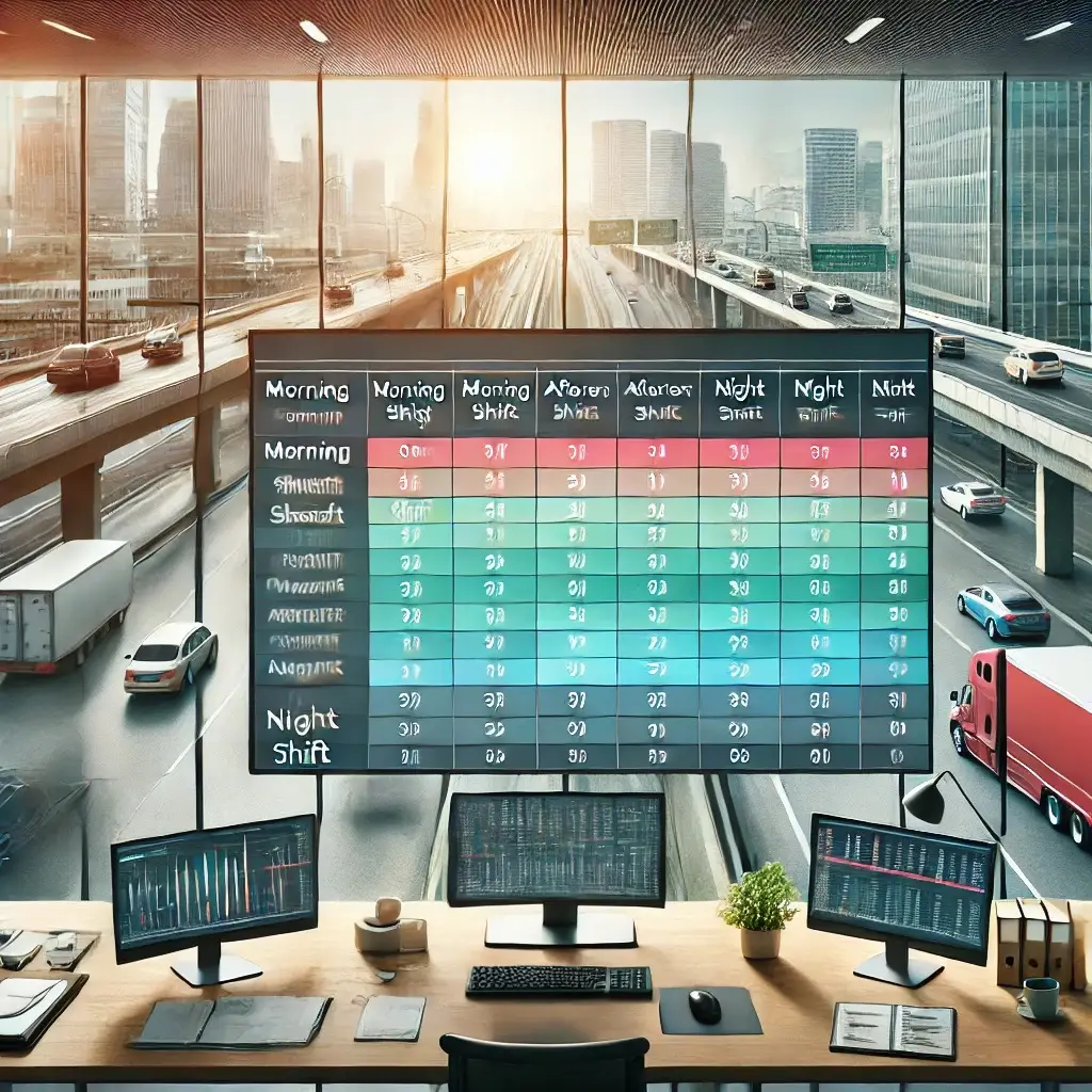 Gestión de turnos y horarios en empresas de transporte para mejorar la eficiencia operativa