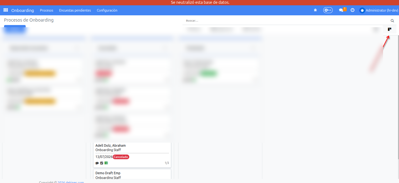 Kanban onboarding